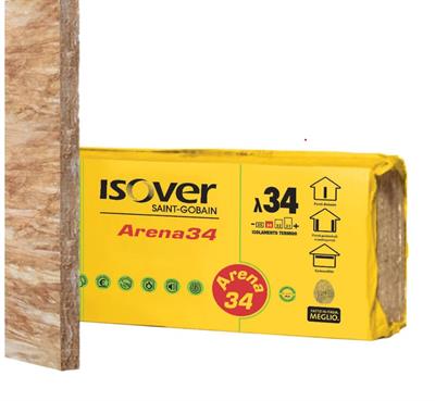 Isolante Isover  Pannello Arena 34 95x600x1450 mm